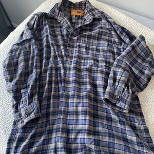 Men flannel long sleeve